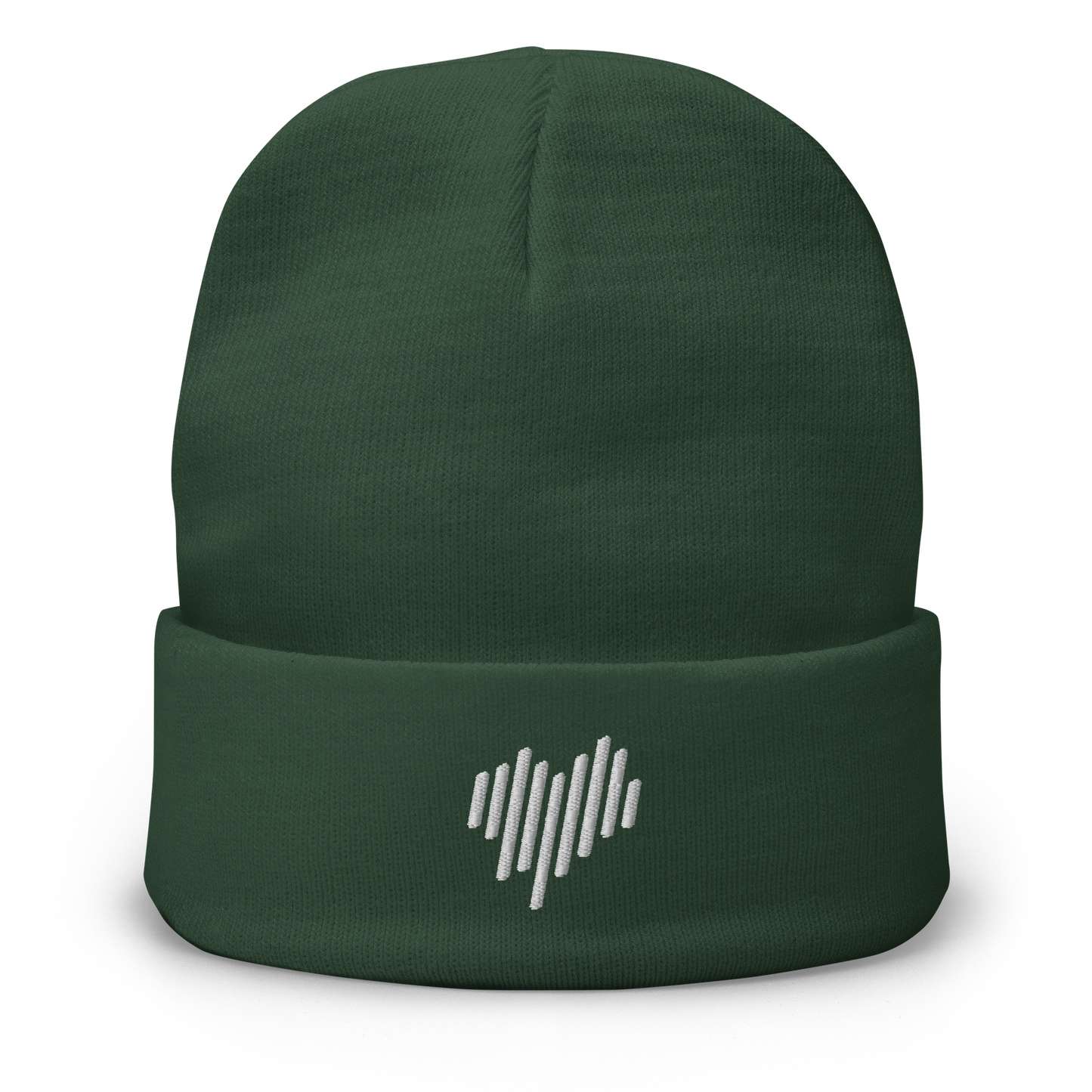Knit Beanie - Green