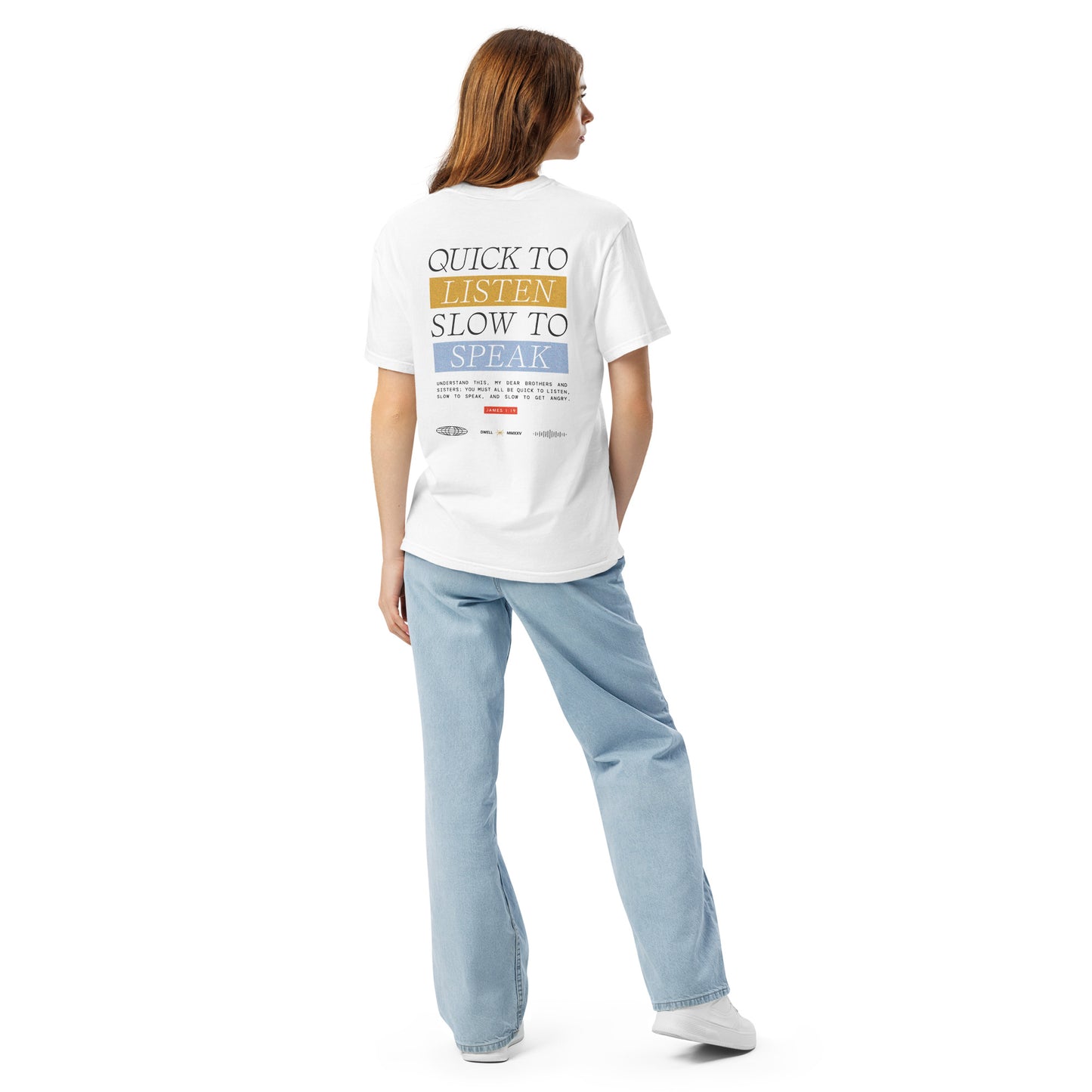 Comfort Colors Unisex T-Shirt - James 1:19
