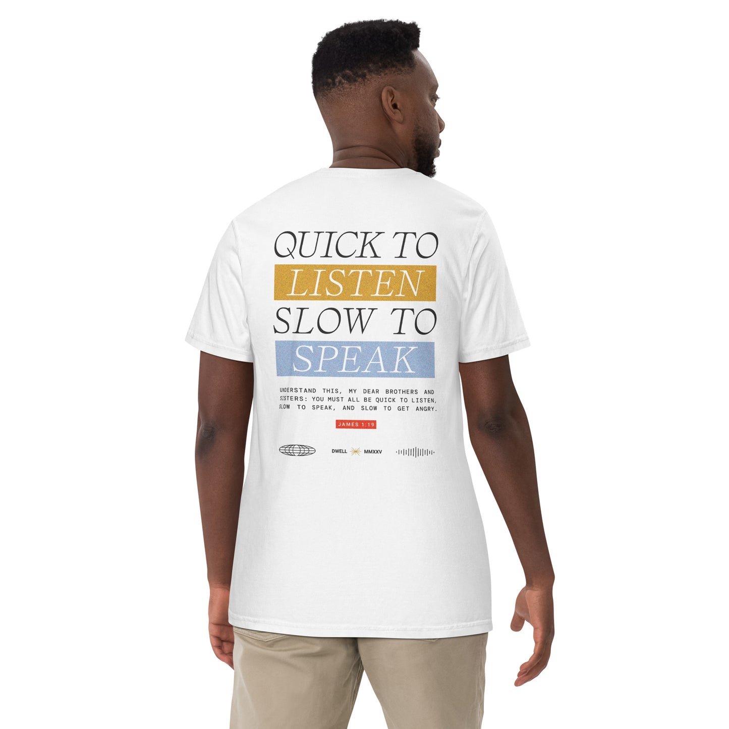 Comfort Colors Unisex T-Shirt - James 1:19