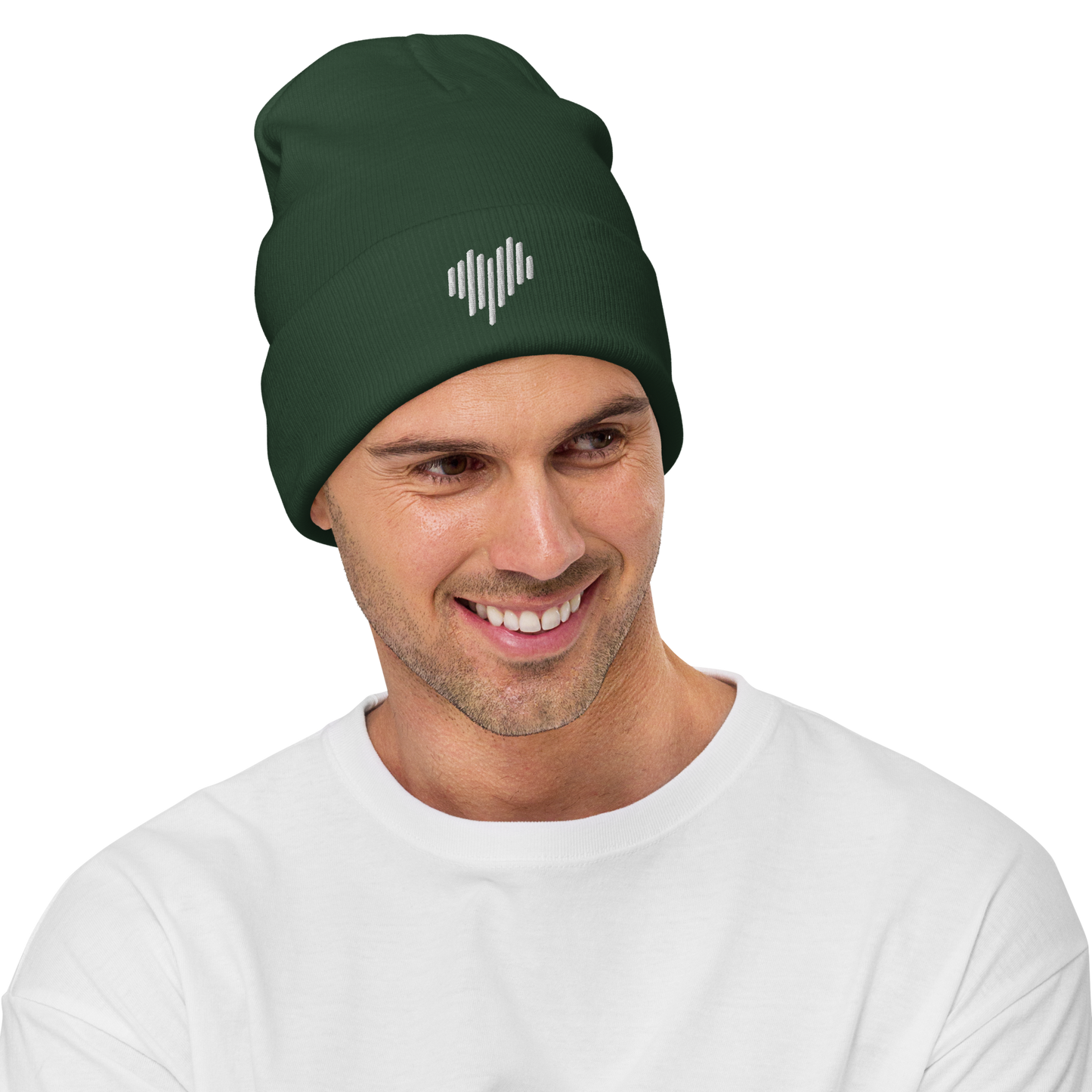 Knit Beanie - Green